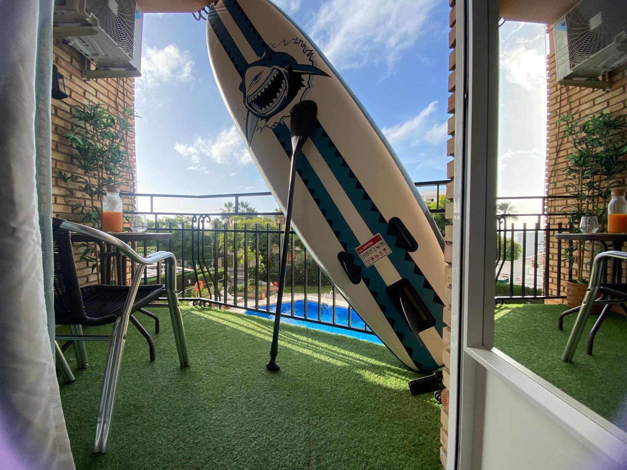 בנאלמדנה Studio With Views Next To Puerto Marina The Green Door מראה חיצוני תמונה